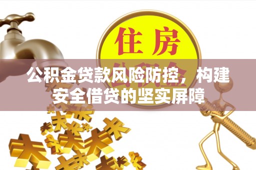 武宁公积金贷款风险防控，构建安全借贷的坚实屏障