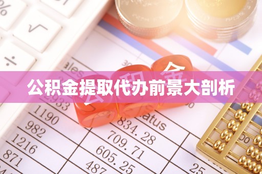 武宁公积金提取代办前景大剖析