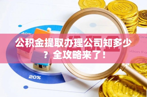 武宁公积金提取办理公司知多少？全攻略来了！